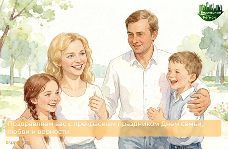 С Днем семьи, любви и верности!